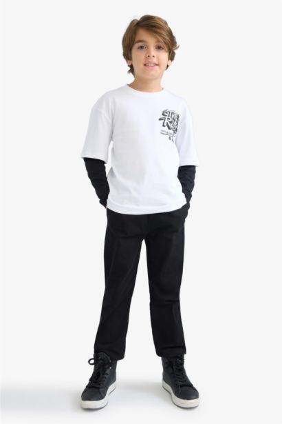 Oversize Fit Long Sleeve T-Shirt