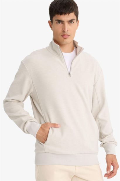 Regular Fit Long Sleeve Sweatshirt