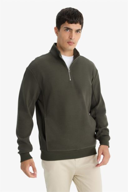 Regular Fit Long Sleeve Sweatshirt