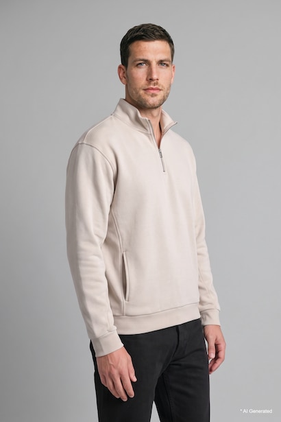Ultra Yumuşak Regular Fıt Basic Sweatshirt