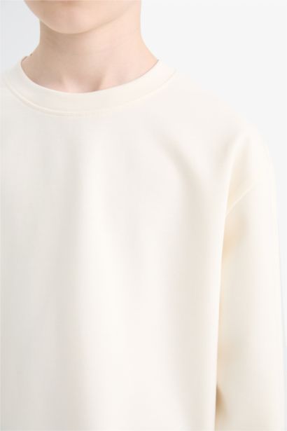 تيشيرت بولو سادة ولادي ردن طويل قصة عادية