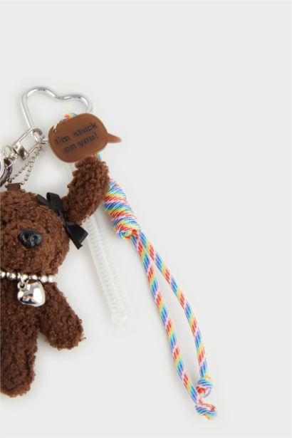Женский Брелок Шарм с Мишкой