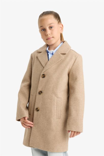 جاكيت طويل بناتي بياخة بليزر