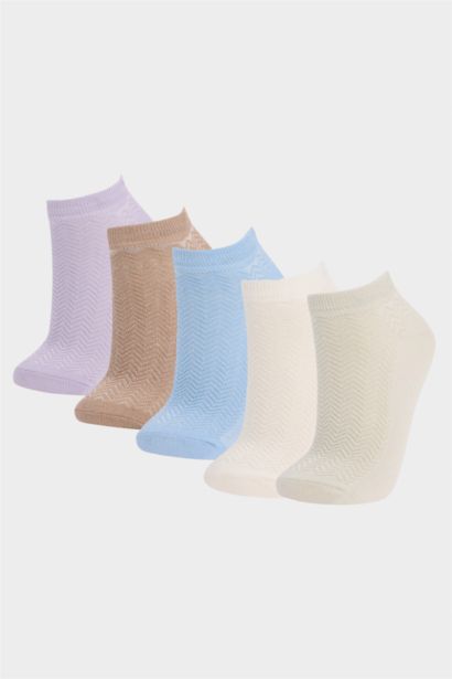 5 Piece Cotton Short Socks