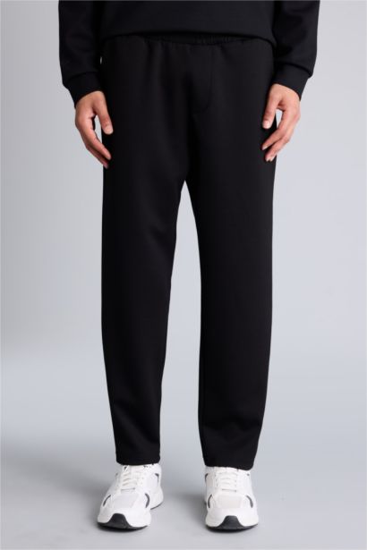 بنطلون جوجر منسوج قصة عادية