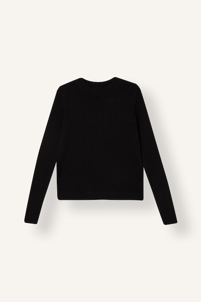 Girl Slim Fit Crew Neck Pullover
