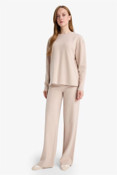 Straight Fit Thessaloniki Fabric Trousers