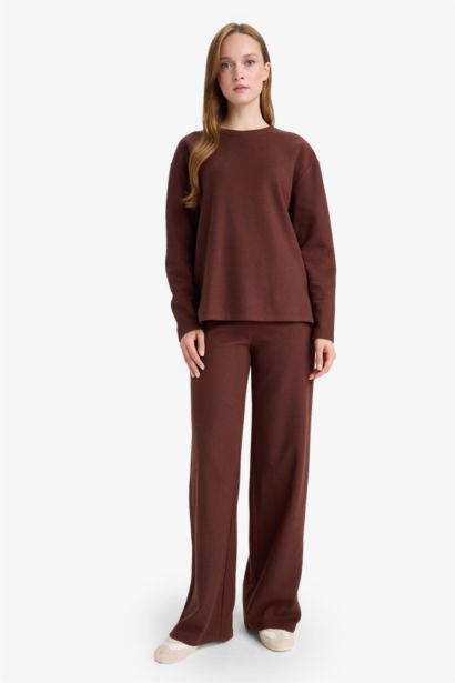 Straight Fit Thessaloniki Fabric Trousers