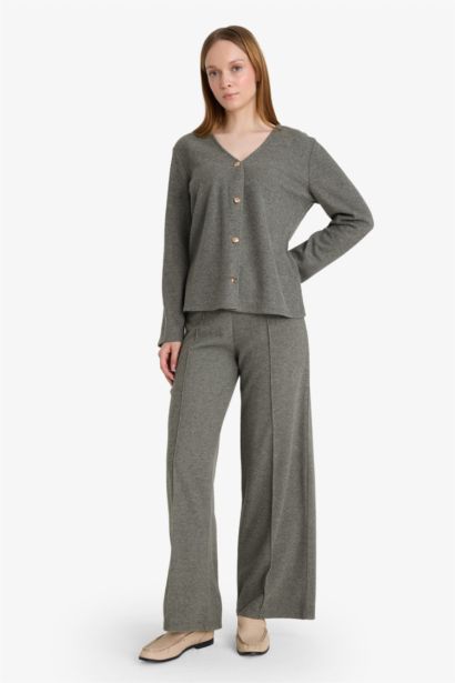 بنطرون وايد ليج برجل عادي