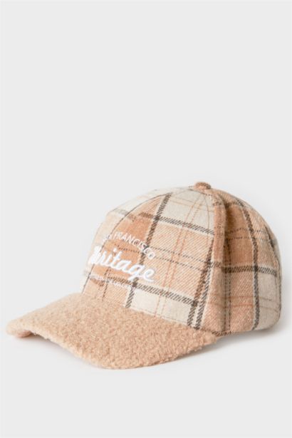 Kadın Pamuklu Cap Şapka