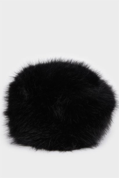 Kadın Pamuklu Pelüş Şapka