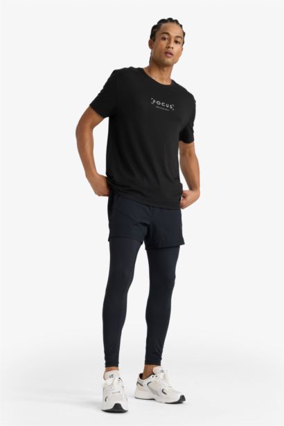 شورت رياضي سليم فيت من DeFactoFit