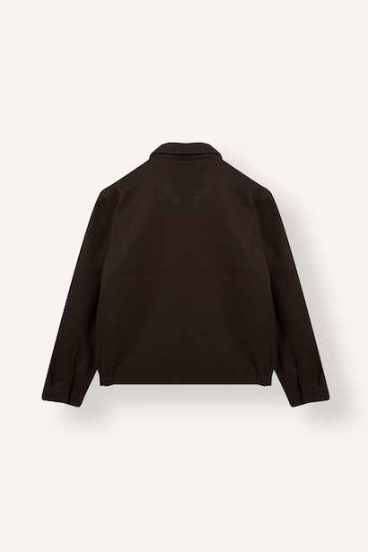Regular Fit Zippered Jacket