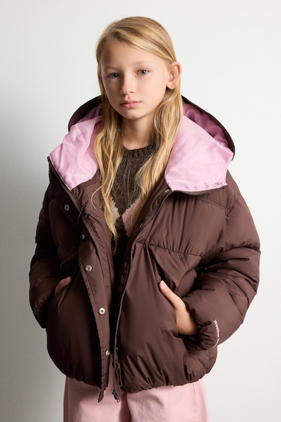 Girl Hooded Puffer Jacket