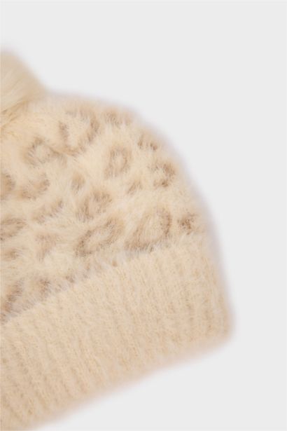 Baby Girl Leopard Beret