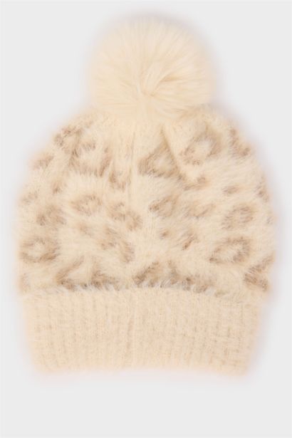 Baby Girl Leopard Beret