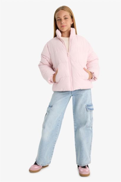 Girl Waterproof Puffer Jacket