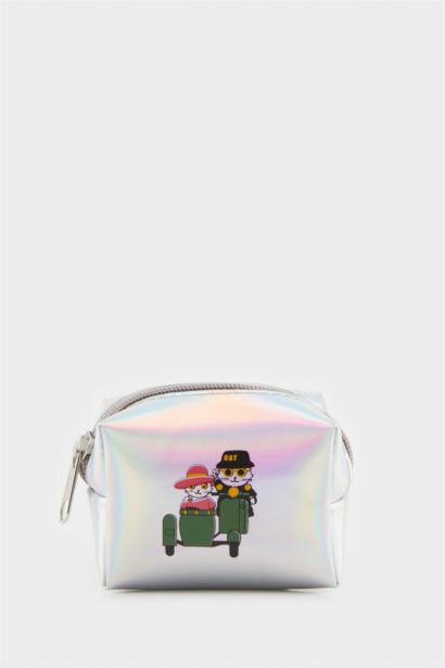 Женский кошелек из искусственной кожи для монет