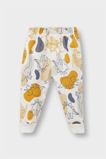 Baby Boy Dinosaur Printed Sweatshirt Sweatpants 2 Piece Set