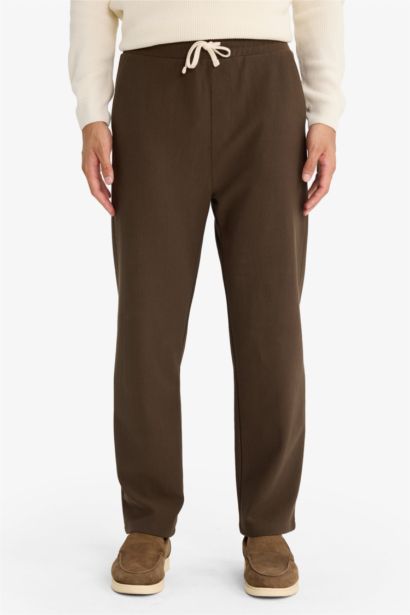 Regular Fit Tie Waist Sweatpants