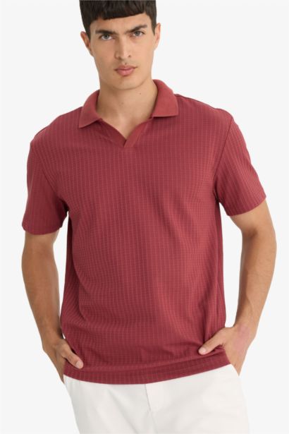 Regular Fit Resort Neck Polo T-Shirt