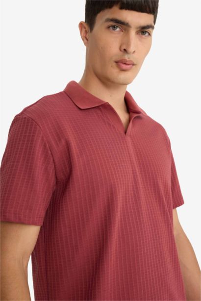 Regular Fit Resort Neck Polo T-Shirt