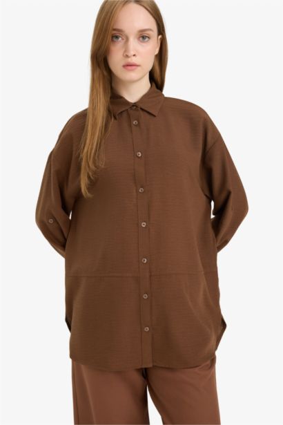 Relax Fit Long Sleeve Tunic