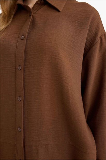 تونيكة كم طويل قصة مريحة