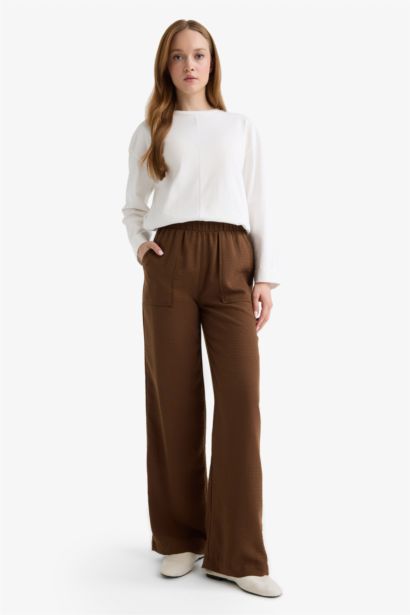 Wide Leg Trousers
