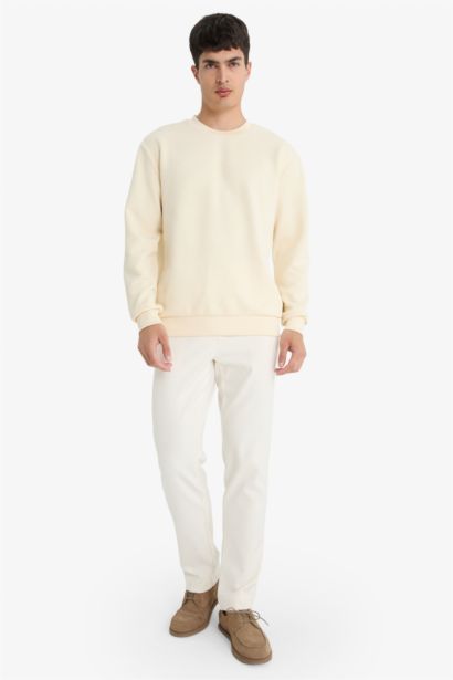 Sweatshirt col rond Coupe régulière