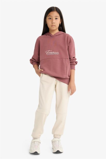 Girl Elastic Waist Jogger Sweatpants