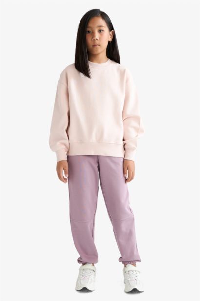 Girl Elastic Waist Jogger Sweatpants