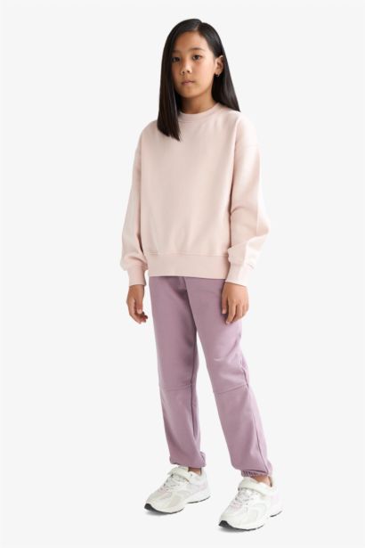 Girl Elastic Waist Jogger Sweatpants