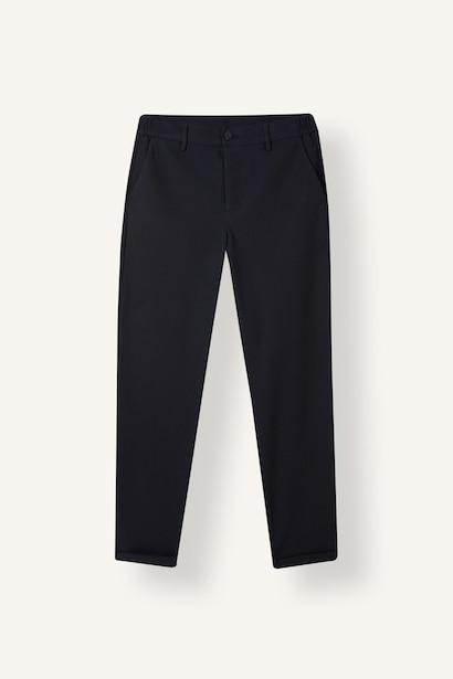 Tailored Fit Dar Kesim Penye Pantolon