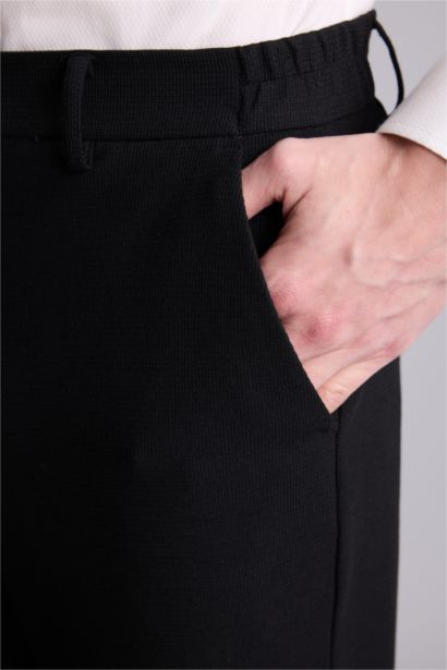 Tailored Fit Ankle Length Trousers