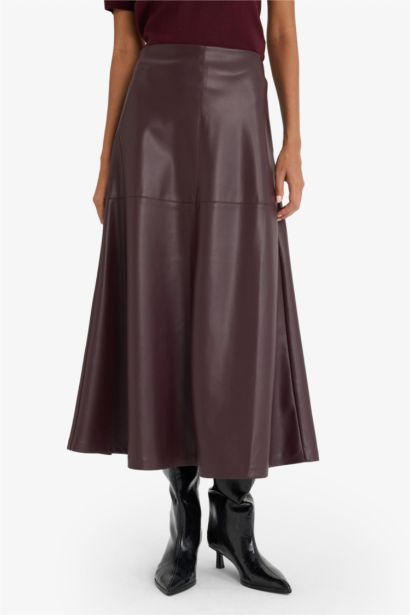 a сызығы максималды ұзындық Трикотаж юбка