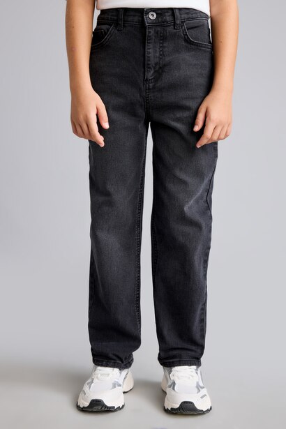 Boy Straight Fit Straight Leg Jeans