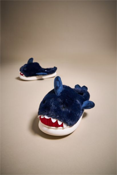 بنتوف فرو رجالي بكعب مسطح