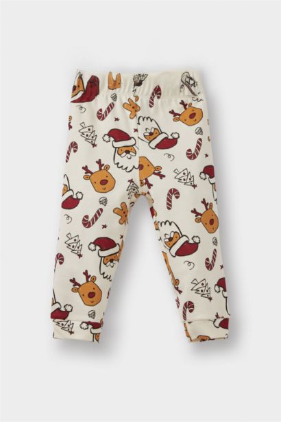 Baby Boy Christmas Themed Top Bottoms 2 Piece Pajama Set