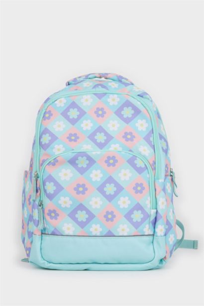 Printed Backpack