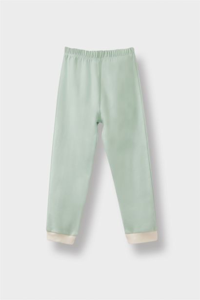 Baby Girl Printed Top Bottoms 4 Piece Pajama Set