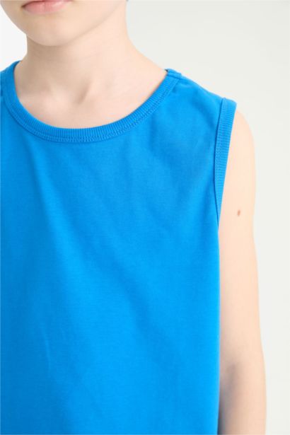 Débardeur à col rond pour garçon