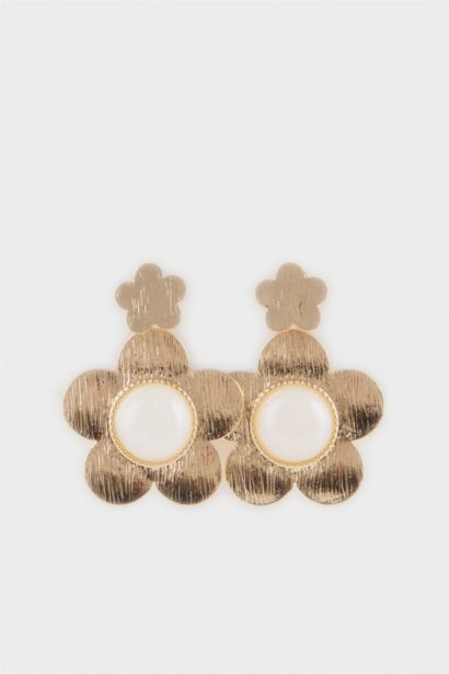 حلق حريمي ذهبي فلورال