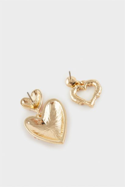 Lot de 2 paires de Boucles d’oreilles roses femme