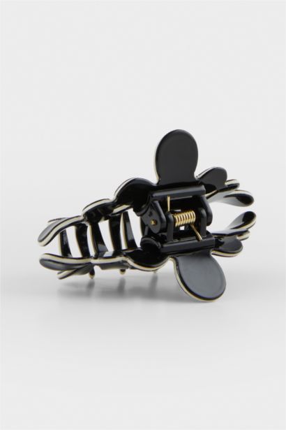 توكة شعر حريمي اسود فلورال