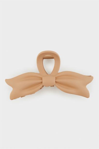 Pince à cheveux en forme de nœud pour femme