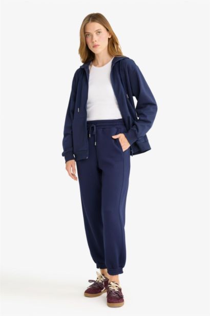 Jogger Standard Fit Scuba Fabric Trousers