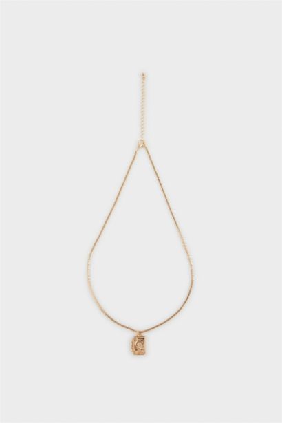 سلسله حريمي ذهبي على شكل قمر