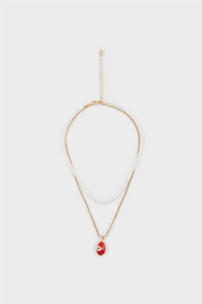 سلسله حريمي احمر ذهبي