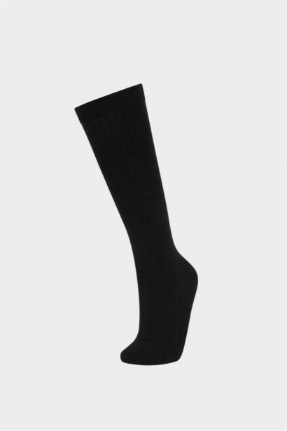2 piece Cotton Knee Socks